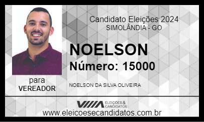 Candidato NOELSON 2024 - SIMOLÂNDIA - Eleições