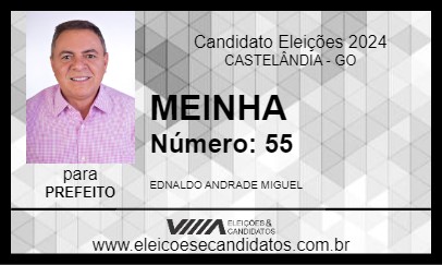 Candidato MEINHA 2024 - CASTELÂNDIA - Eleições