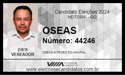 Candidato OSEAS 2024 - HEITORAÍ - Eleições