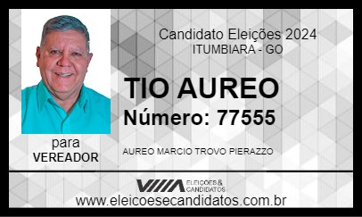 Candidato TIO AUREO 2024 - ITUMBIARA - Eleições