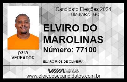 Candidato ELVIRO RIOS 2024 - ITUMBIARA - Eleições