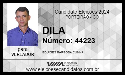 Candidato DILA 2024 - PORTEIRÃO - Eleições