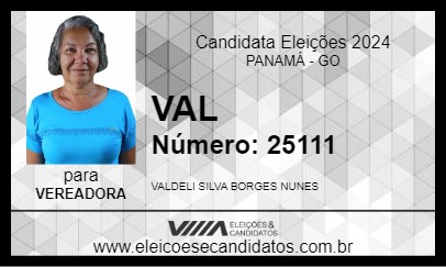 Candidato VAL 2024 - PANAMÁ - Eleições