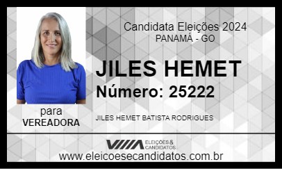 Candidato JILES HEMET 2024 - PANAMÁ - Eleições