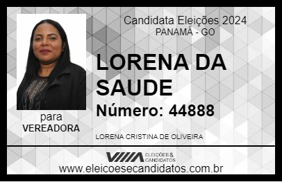 Candidato LORENA DA SAUDE 2024 - PANAMÁ - Eleições