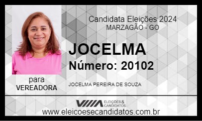 Candidato JOCELMA 2024 - MARZAGÃO - Eleições