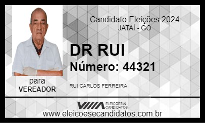 Candidato DR RUI 2024 - JATAÍ - Eleições