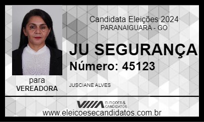 Candidato JU SEGURANÇA 2024 - PARANAIGUARA - Eleições