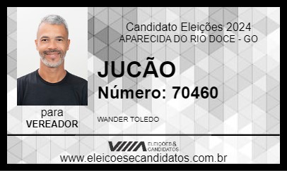 Candidato WANDER JUCÃO 2024 - APARECIDA DO RIO DOCE - Eleições