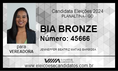 Candidato BIA BRONZE 2024 - PLANALTINA - Eleições