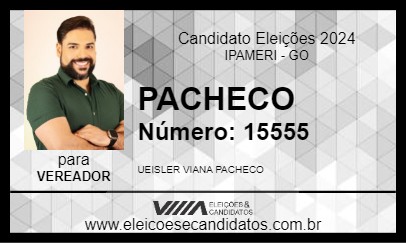 Candidato PACHECO 2024 - IPAMERI - Eleições