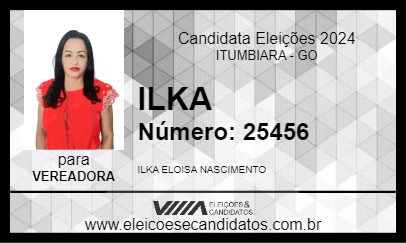 Candidato ILKA 2024 - ITUMBIARA - Eleições