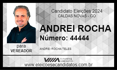 Candidato ANDREI ROCHA 2024 - CALDAS NOVAS - Eleições