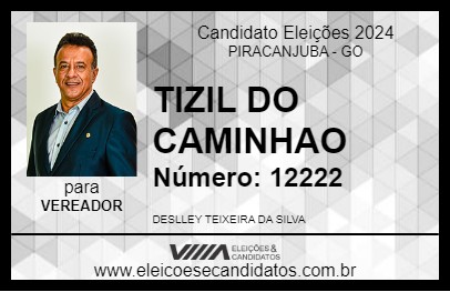 Candidato TIZIL DO CAMINHAO 2024 - PIRACANJUBA - Eleições