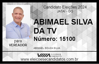 Candidato ABIMAEL SILVA DA TV 2024 - JATAÍ - Eleições