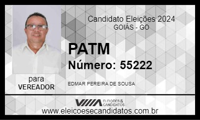 Candidato PATIM 2024 - GOIÁS - Eleições