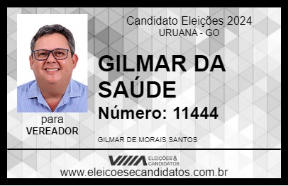 Candidato GILMAR DA SAÚDE 2024 - URUANA - Eleições