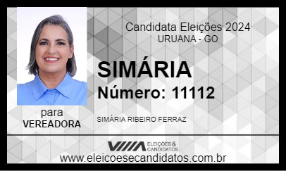 Candidato SIMÁRIA 2024 - URUANA - Eleições