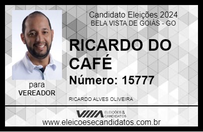 Candidato RICARDO DO CAFÉ 2024 - BELA VISTA DE GOIÁS - Eleições