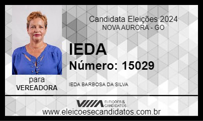 Candidato IEDA 2024 - NOVA AURORA - Eleições