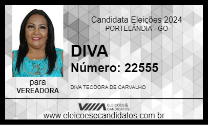 Candidato DIVA 2024 - PORTELÂNDIA - Eleições