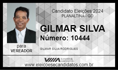 Candidato GILMAR SILVA 2024 - PLANALTINA - Eleições