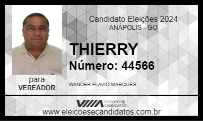 Candidato THIERRY 2024 - ANÁPOLIS - Eleições