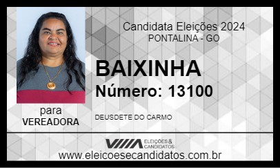 Candidato BAIXINHA 2024 - PONTALINA - Eleições