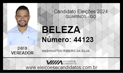 Candidato BELEZA 2024 - GUARINOS - Eleições