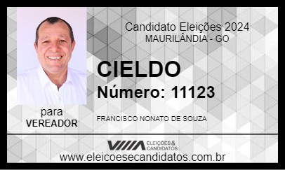 Candidato CIELDO 2024 - MAURILÂNDIA - Eleições