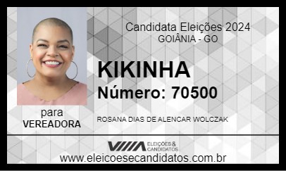 Candidato KIKINHA 2024 - GOIÂNIA - Eleições