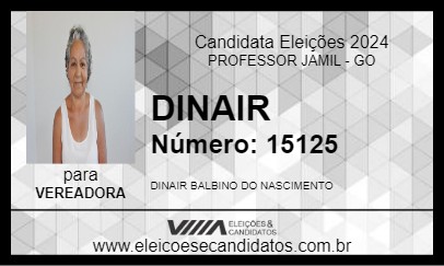 Candidato DINAIR 2024 - PROFESSOR JAMIL - Eleições