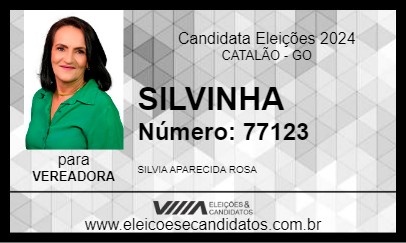 Candidato SILVINHA 2024 - CATALÃO - Eleições