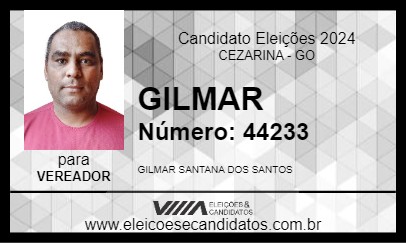 Candidato GILMAR 2024 - CEZARINA - Eleições