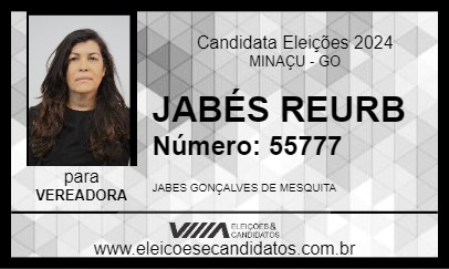 Candidato JABÉS MESQUITA DA REURB 2024 - MINAÇU - Eleições