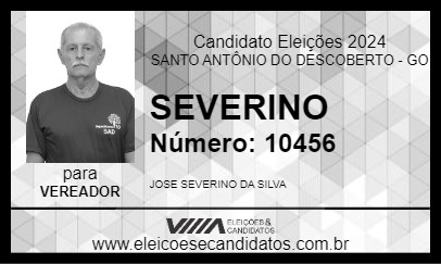 Candidato SEVERINO 2024 - SANTO ANTÔNIO DO DESCOBERTO - Eleições