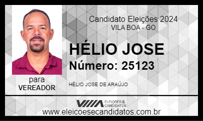 Candidato HÉLIO JOSE 2024 - VILA BOA - Eleições