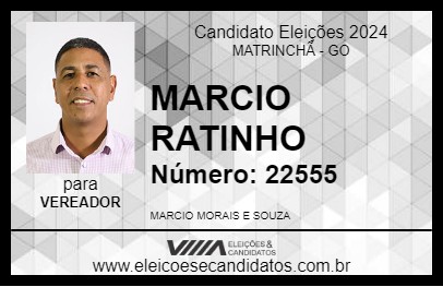 Candidato MARCIO RATINHO 2024 - MATRINCHÃ - Eleições