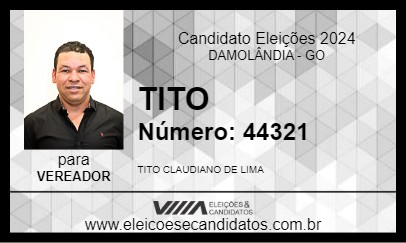 Candidato TITO 2024 - DAMOLÂNDIA - Eleições