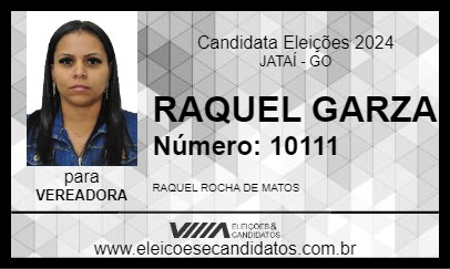 Candidato RAQUEL GARZA 2024 - JATAÍ - Eleições