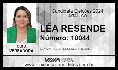 Candidato LÉA RESENDE 2024 - JATAÍ - Eleições