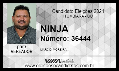 Candidato NINJA 2024 - ITUMBIARA - Eleições