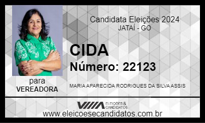 Candidato CIDA 2024 - JATAÍ - Eleições