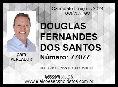 Candidato REPÓRTER DOUGLAS FERNANDES 2024 - GOIÂNIA - Eleições