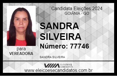 Candidato SANDRA BARRÃO 2024 - GOIÂNIA - Eleições