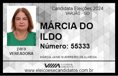 Candidato MÁRCIA DO ILDO 2024 - VARJÃO - Eleições