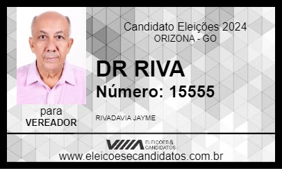 Candidato DR RIVA 2024 - ORIZONA - Eleições