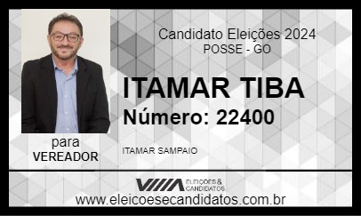 Candidato ITAMAR TIBA 2024 - POSSE - Eleições