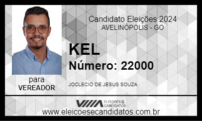 Candidato KEL 2024 - AVELINÓPOLIS - Eleições