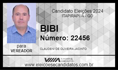 Candidato BIBI 2024 - ITAPIRAPUÃ - Eleições